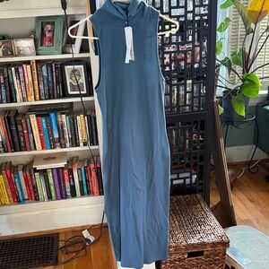 Zara Sleeveless Blue Dress